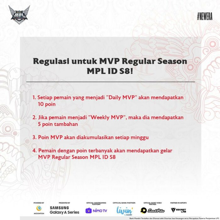 MVP Regular Season MPL Season 8