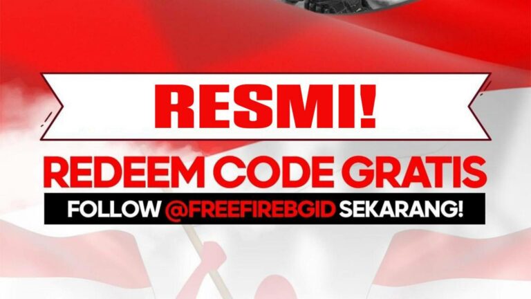 Kode Redeem FF RESMI Indonesia 16 Agustus 2021!